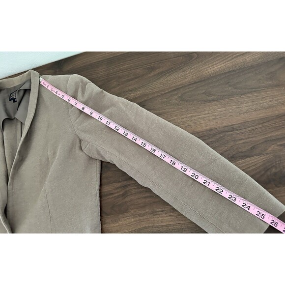 Pendleton Blazer Women Size 6 Beige Button Pockets - Picture 7 of 9